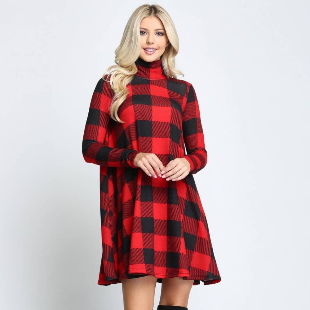 Plaid Dress